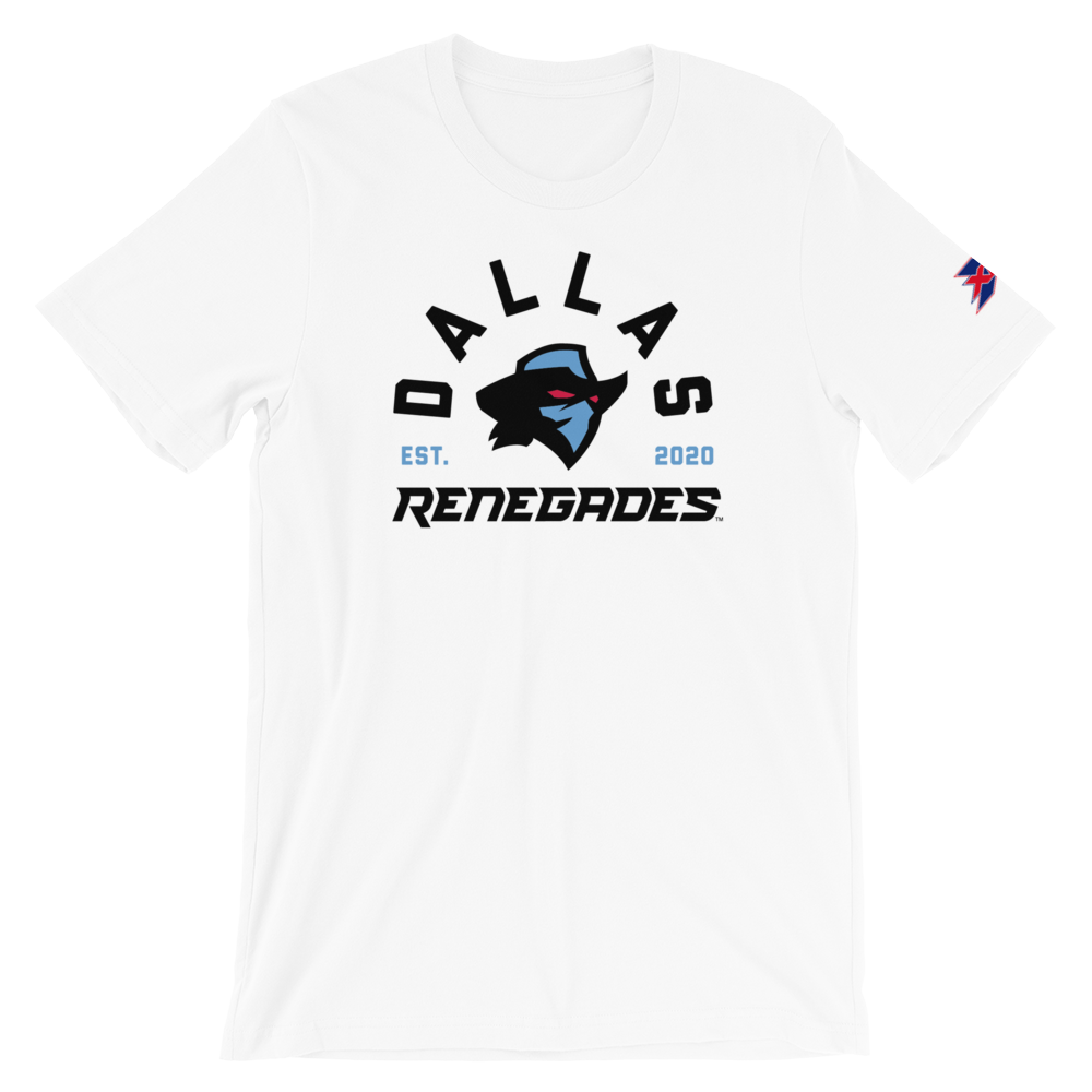 Dallas Renegades Est. 2020 Arch T-Shirt