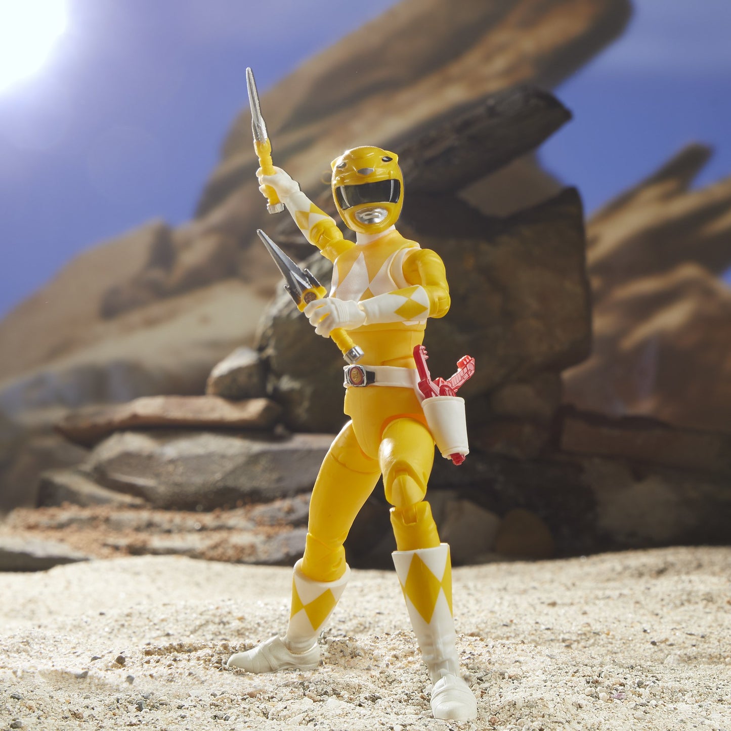 Power Rangers Lightning Collection Mighty Morphin Yellow Ranger Figure