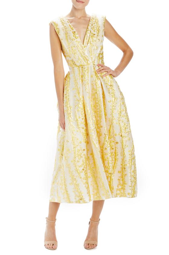 Jacquard Midi Dress
