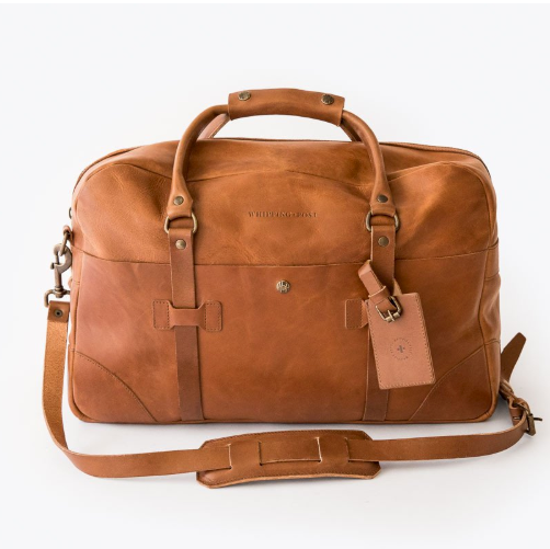 Boxcar Large Leather Duffle Bag