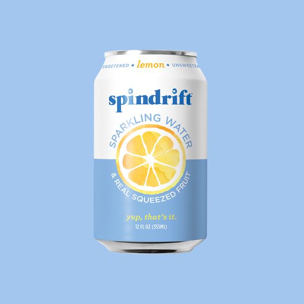 LEMON SPARKLING WATER 24-PACK