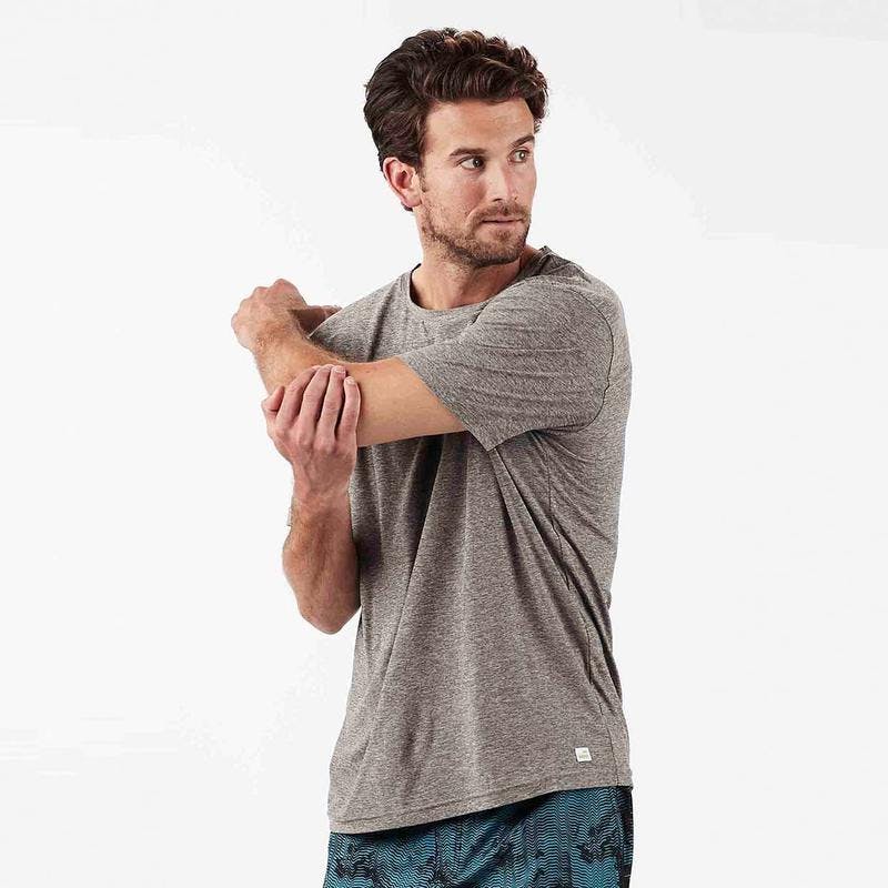 Strato Tech Tee - Heather Grey