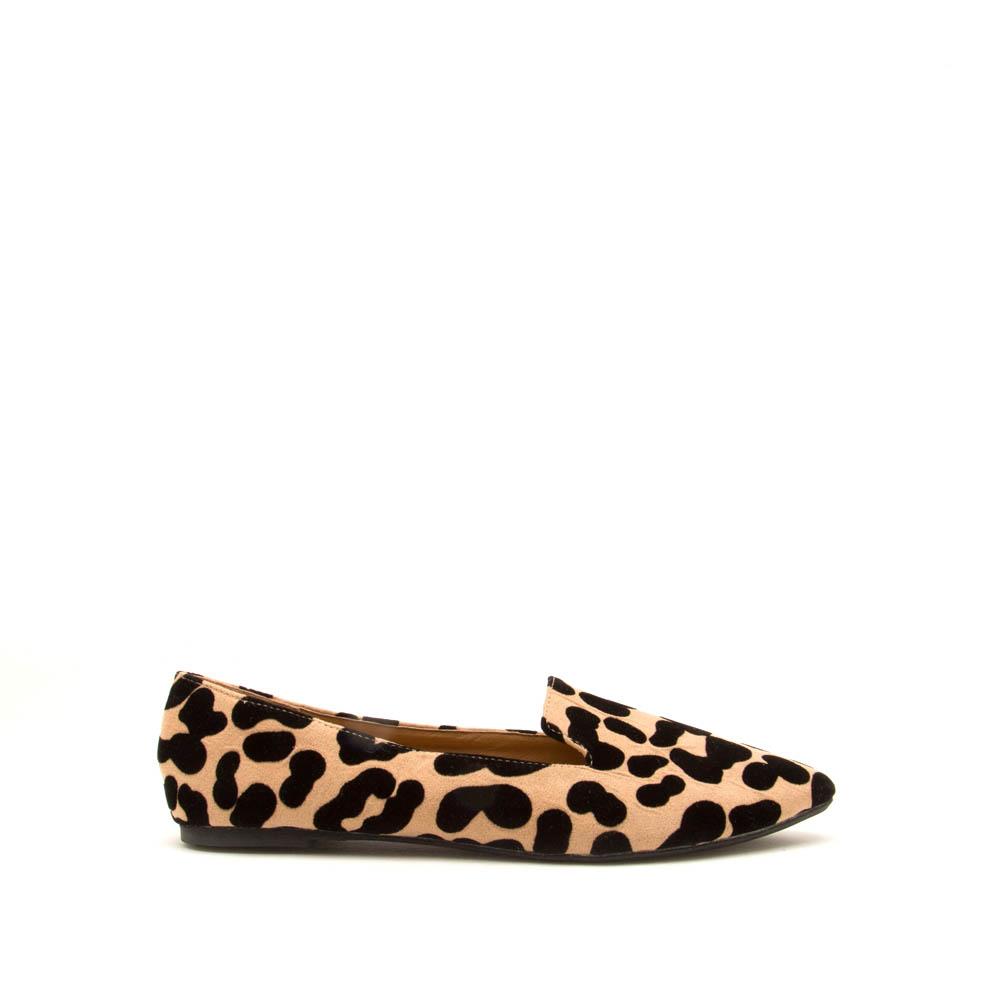 Zoom-03 Tan Black Leopard Ballerina