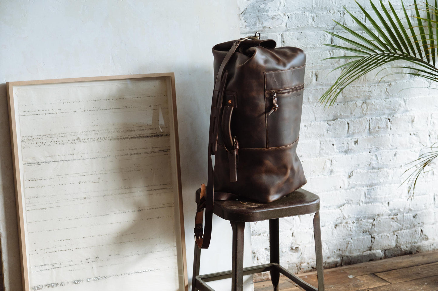 Military Duffle Bag - Brown