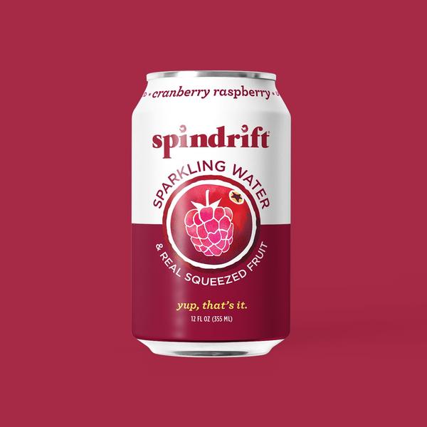 CRANBERRY RASPBERRY SPARKLING WATER 24-PACK