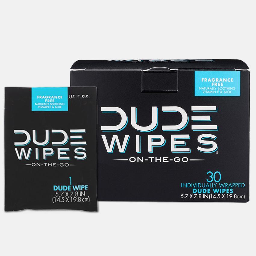 DUDE WIPES - 30PK SINGLES (FLUSHABLE)