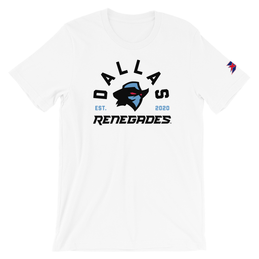 Dallas Renegades Est. 2020 Arch T-Shirt
