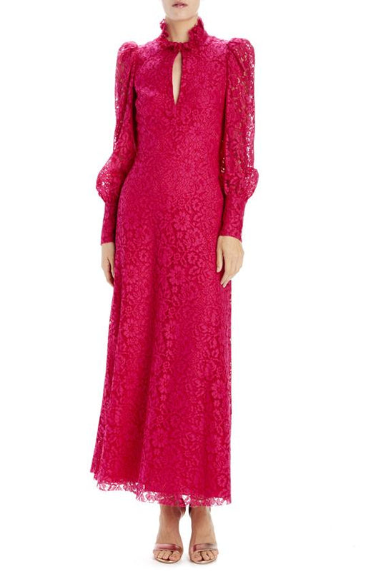 Floral Lace Long Sleeve Dress
