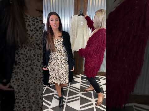 zigzag cardigan